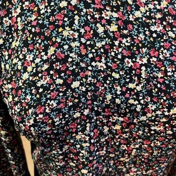 Band of Gypsies Lace floral Sleeve Mod Swing Dress size m - Picture 7 of 11